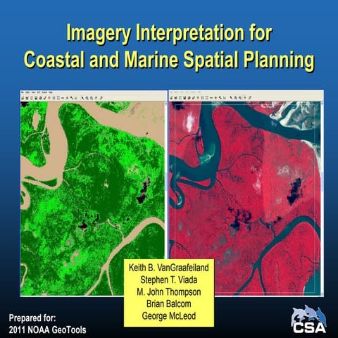 Imagery Interpretation For Coastal And Marine Spatial Planning Photo Inspiration