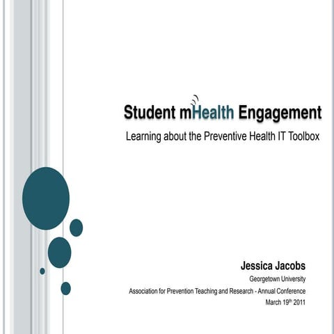 Student Engagement in mHealth