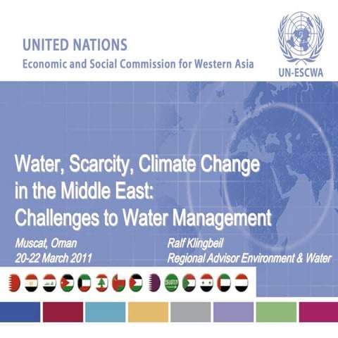 R. Klingbeil, 2011: Water, Scarcity, Climate Change in the Middle East ...
