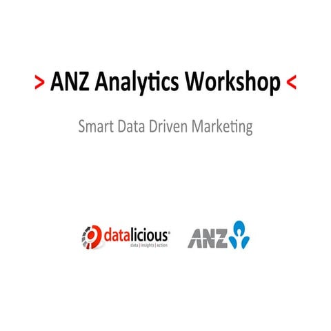 ANZ Analytics
