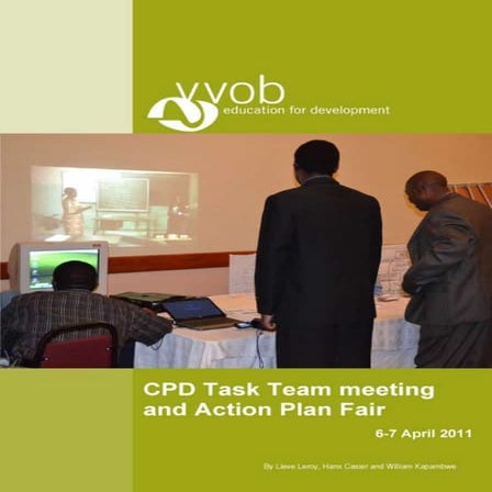 20110413 report cpd tt and action plan fair april 2011