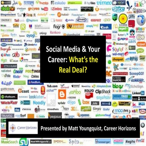 Social Media &amp; Your Career: Realities?