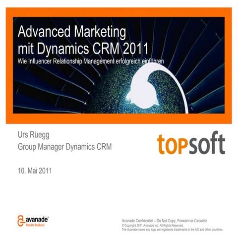 2011 05 10 13-45 avanade - advanced marketing with dynamics crm 2011_de