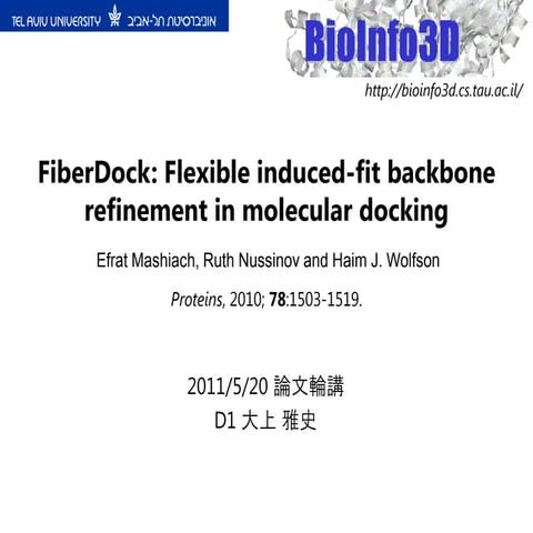FiberDock: Flexible Protein Docking with Normal Mode