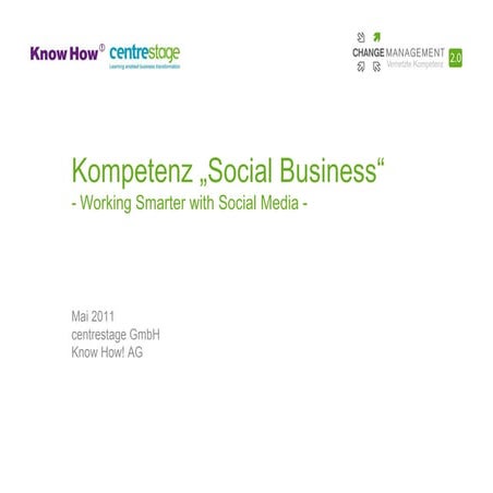 Kompetenz Social Business