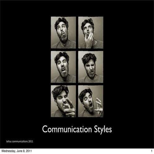 20110607 communication styles