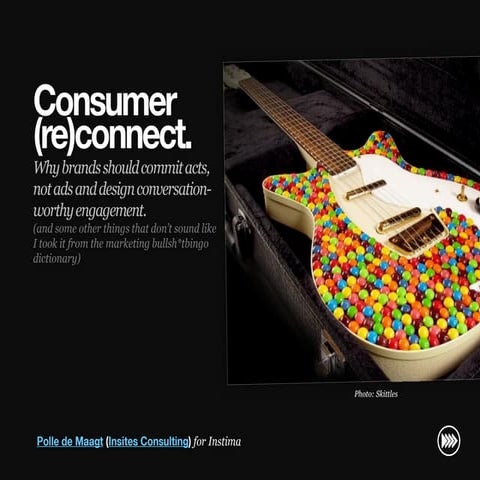 Consumer (re)connect: online marketing communications for Instima