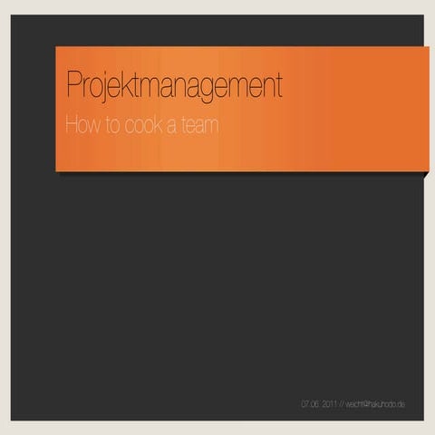 101 Projektmanagement