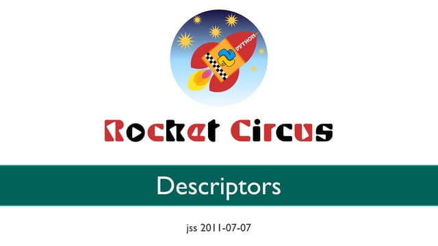 Descriptor Protocol