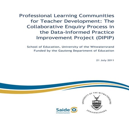 Professional Learning Communities for Teacher Development: The Collaborative ...