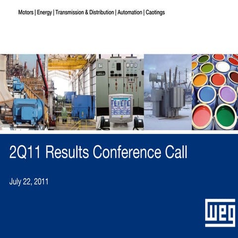 2Q 2011 Results Conference Call 