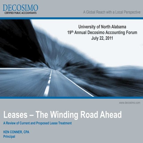 Leases- The Winding Road Ahead