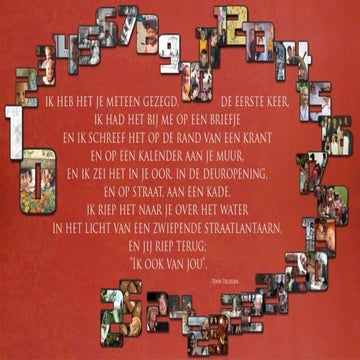 En ik ook van jou... | PPT