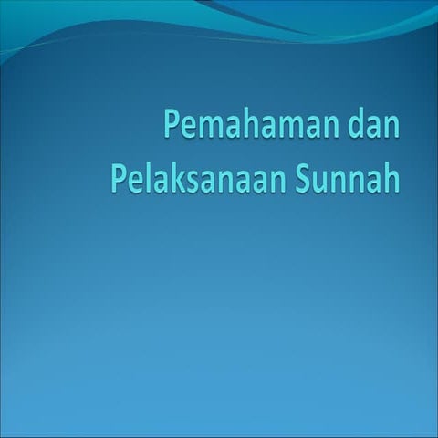 sunnah dan bidaah