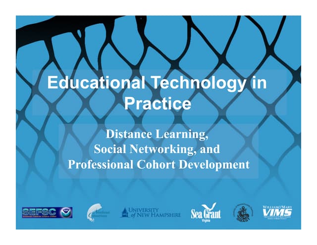 eLearning and Networking Technologies to Mimic the In-Person Experience