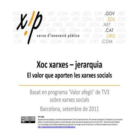 20110901 xoc xarxes   jerarquia cat