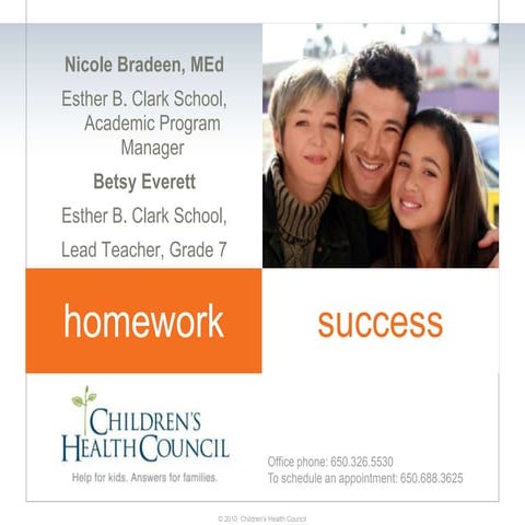 The Homework Challenge: How to Help your Young Scholar Be Successful