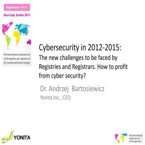 DNS Cybersecurity in 2012-2015