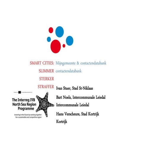 SmartCities - Mijngemeente & contactendatabank 