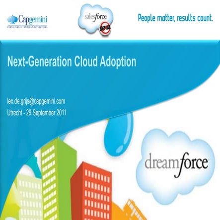 Dreamforce Debrief - Next generation cloud adoption