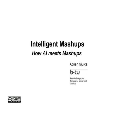 Intelligent Mashups