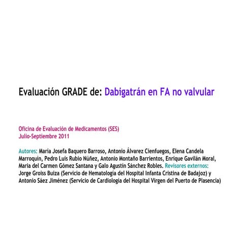 Dabigatrán paso a paso