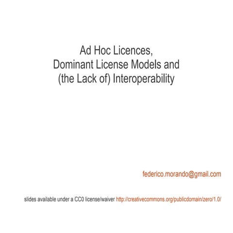 LAPSI: legal interoperability updated