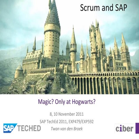 Scrum and SAP, magic? Only at Hogwarts?