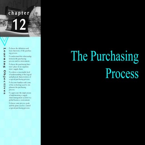 purchasing process