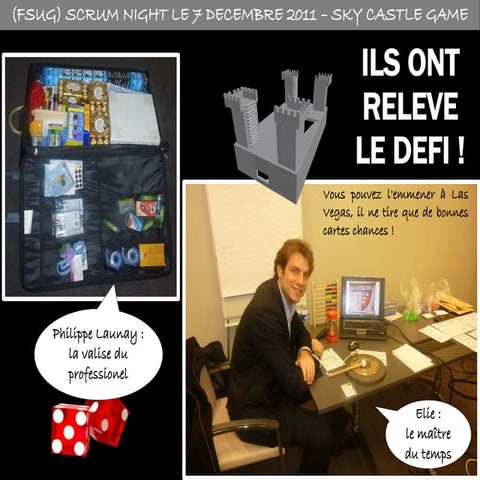 La Sky Team à la Scrum Night le 7 décembre 2011