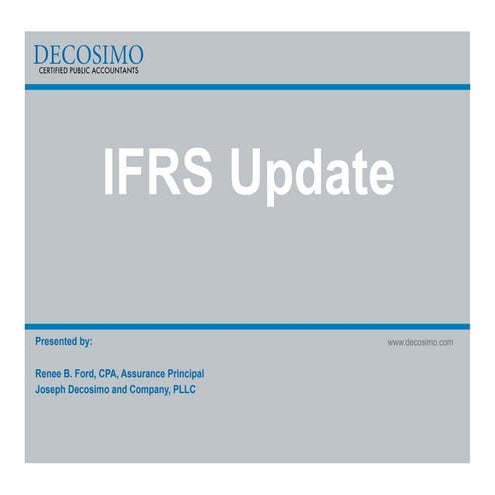 IFRS Update | PDF