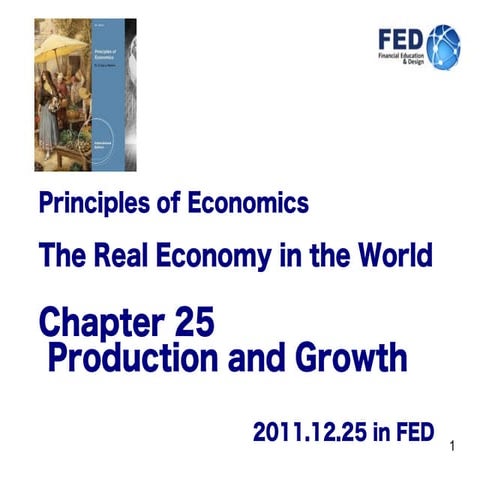 20111225 mankiw economics chapter25_macro production and growth