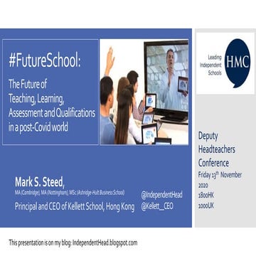 The Future of Teaching, Learning, Assessment and Qualifications | PPTX