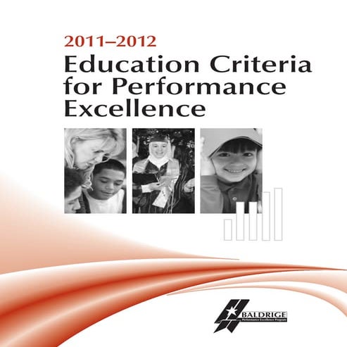 2011-2012 Performance Excellence for Education Criteria