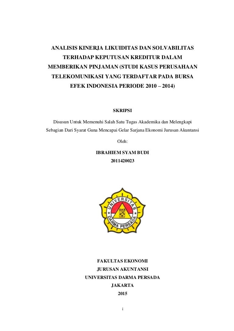 judul manajemen keuangan