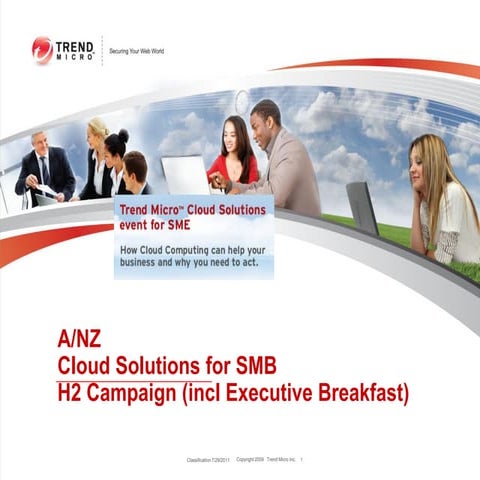 2011 A/NZ Cloud Solutions For Smb 20 July