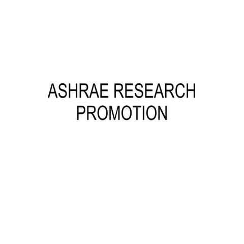Illinois ASHRAE Research Promotion