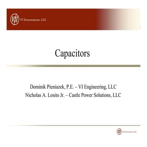 2011 ced capacitors