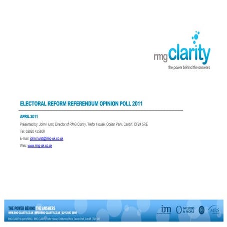 2011 electoral reform referendum opinion poll report (1)