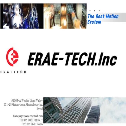 2011 Eraetech Profile