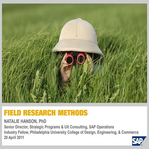 Ethnography for Philly CHI