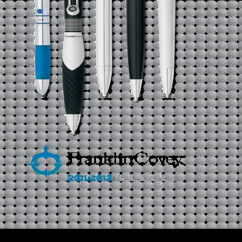 Franklin Covey Writing Instruments - 2011/2012 Retail Catalog