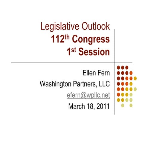 2011 TESOL US Federal Update