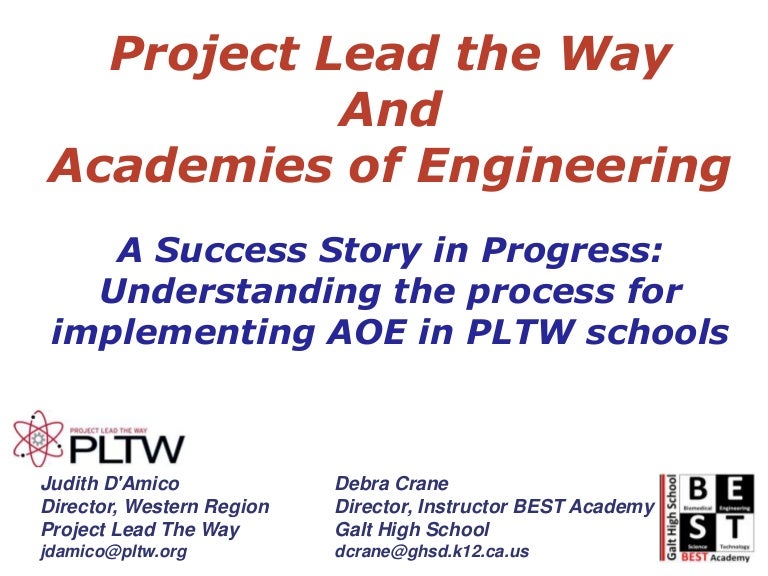 The Ins And Outs Of Project Lead The Way