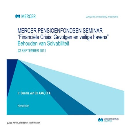 Financiële Crisis: Gevolgen en veilige havens 