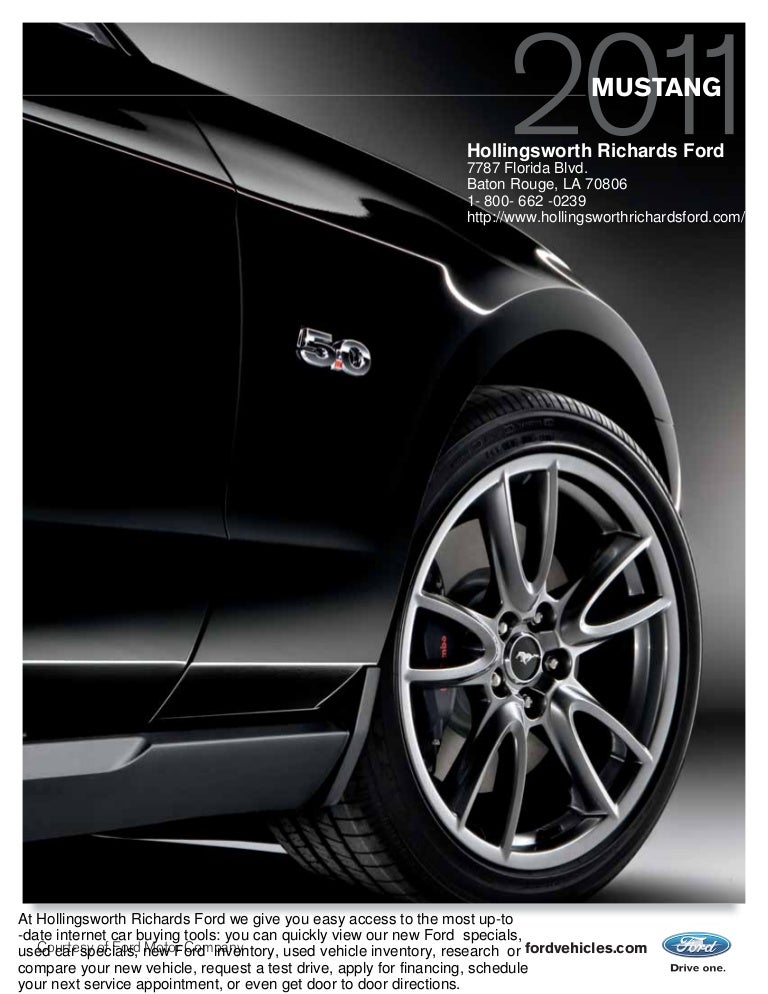 Hollingsworth Richards Ford >> 2011 Hollingsworth Richards Ford Mustang Baton Rouge La Hollingsworth Richards Ford >> 2011 Hollingsworth Richards Ford Mustang Baton Rouge La
