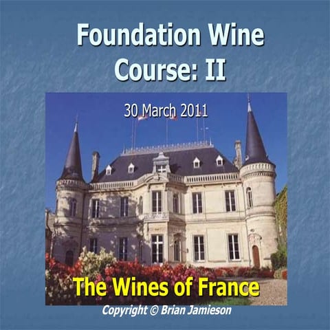 Wine for beginners | PPTX