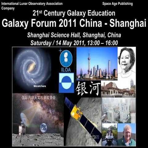Galaxy Forum China - Shanghai: ILOA Galaxy 1st Light Imaging and Exploration