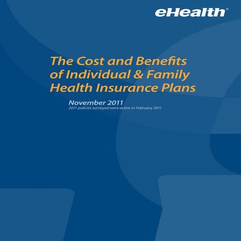 LR - Cost and Benefits Of Individual and Family Health Insurance Plans ...