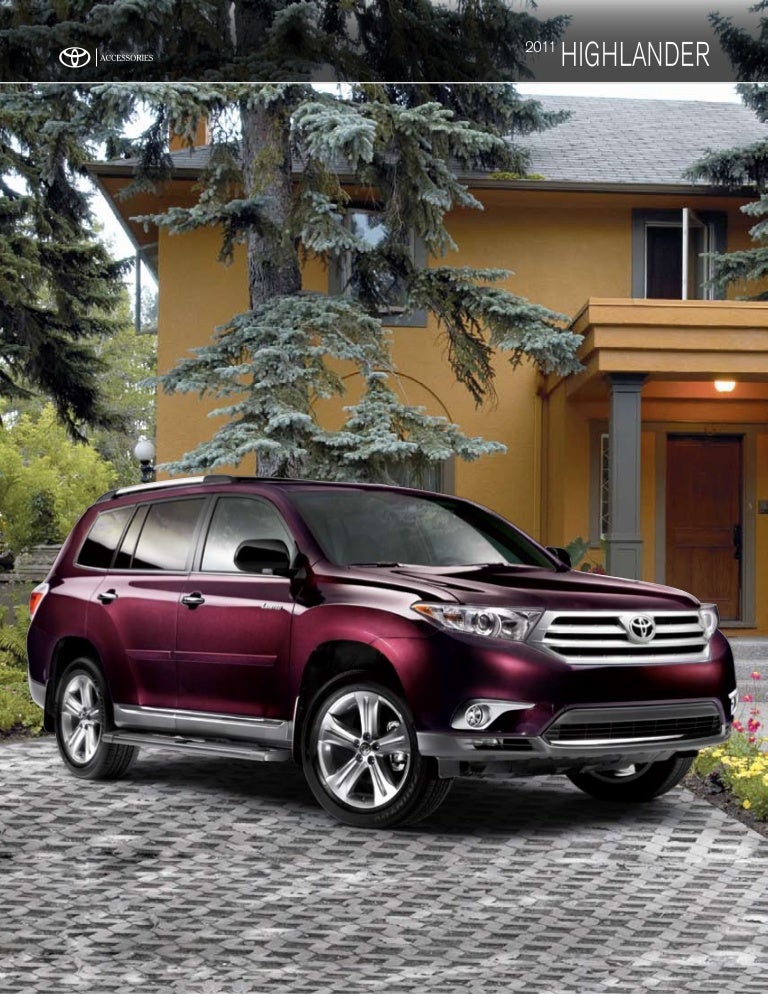 2011 Toyota Highlander Accessories Dallas